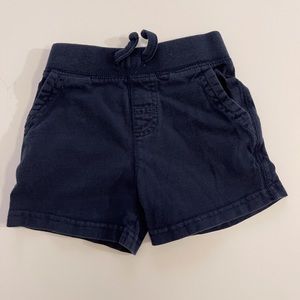 Garanimals, Navy, Cotton Shorts (18 mos)
